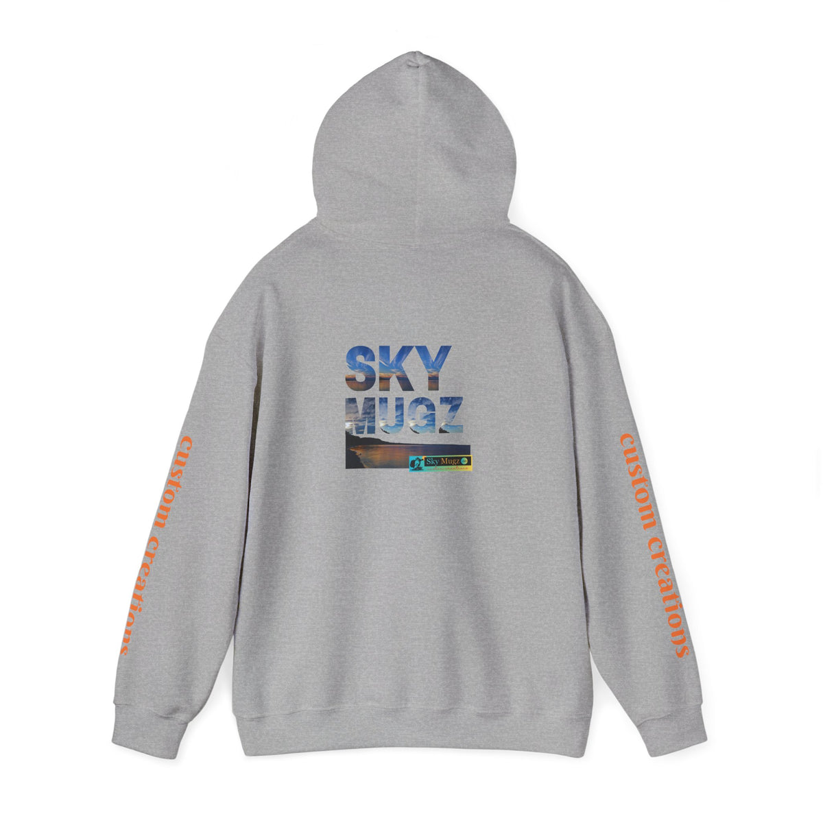Cool Teal Deep Sea Graphic Hoodie