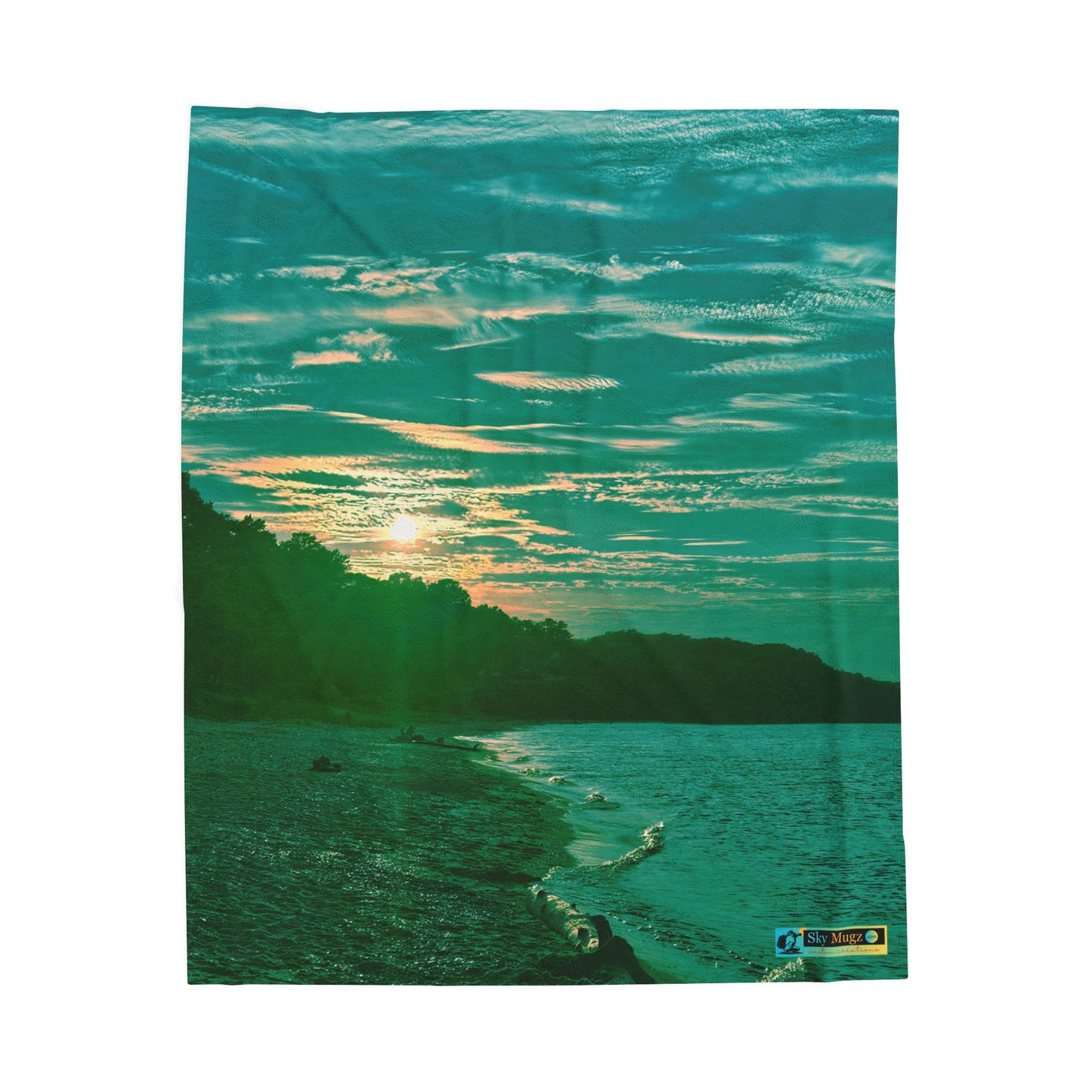 Painted Stark Harmony, Velveteen Plush Blanket