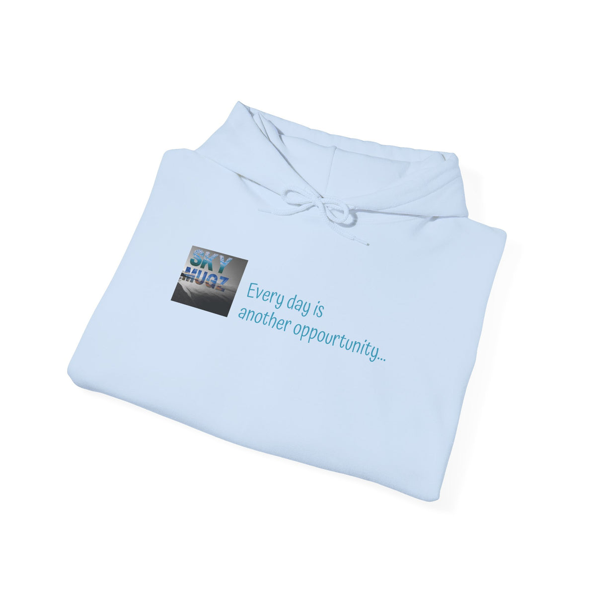 Painterly Sunset Over Water Graphic Hoodie