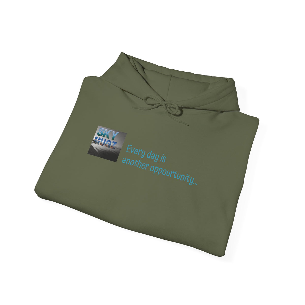 Painterly Sunset Over Water Graphic Hoodie