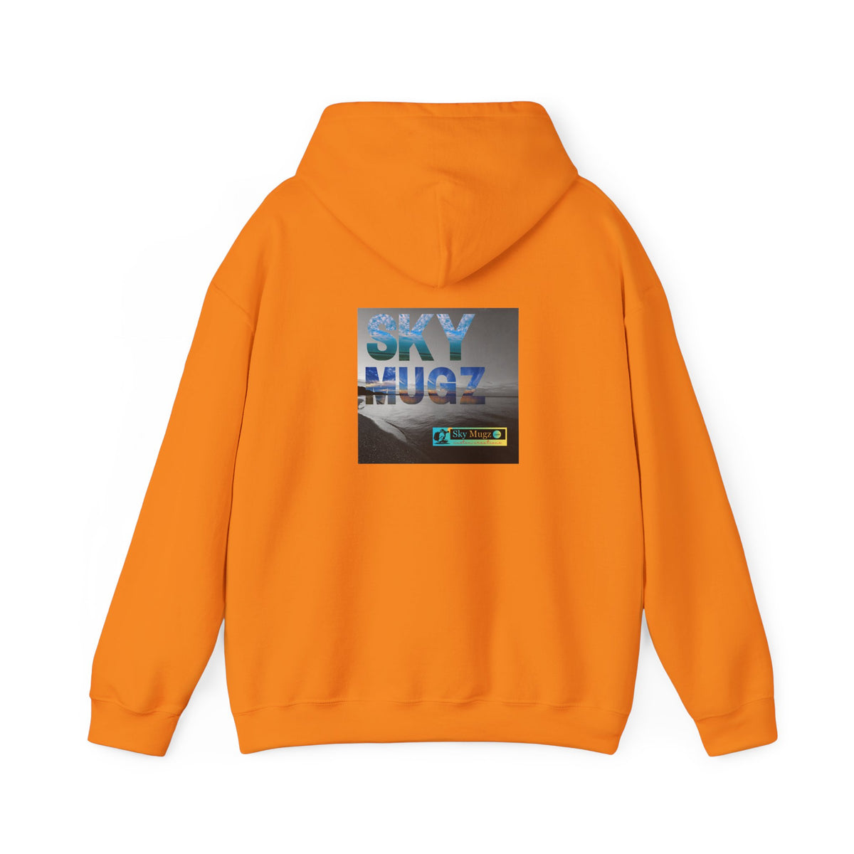 Blue Water Globe Droplet Graphic Hoodie