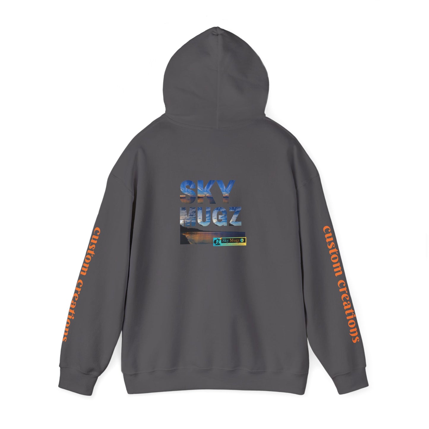 Cool Teal Deep Sea Graphic Hoodie