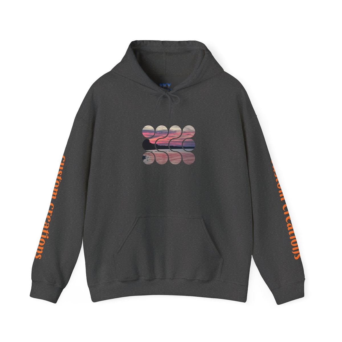 Retro Wave Graphic Hoodie