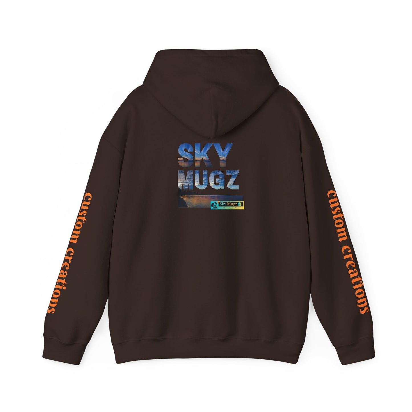 Cool Teal Deep Sea Graphic Hoodie