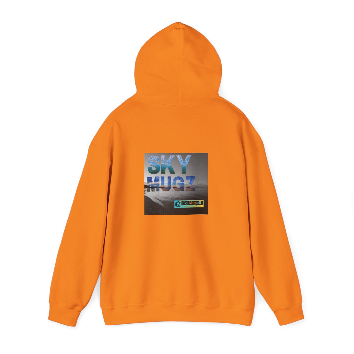 Blue Water Globe Droplet Graphic Hoodie