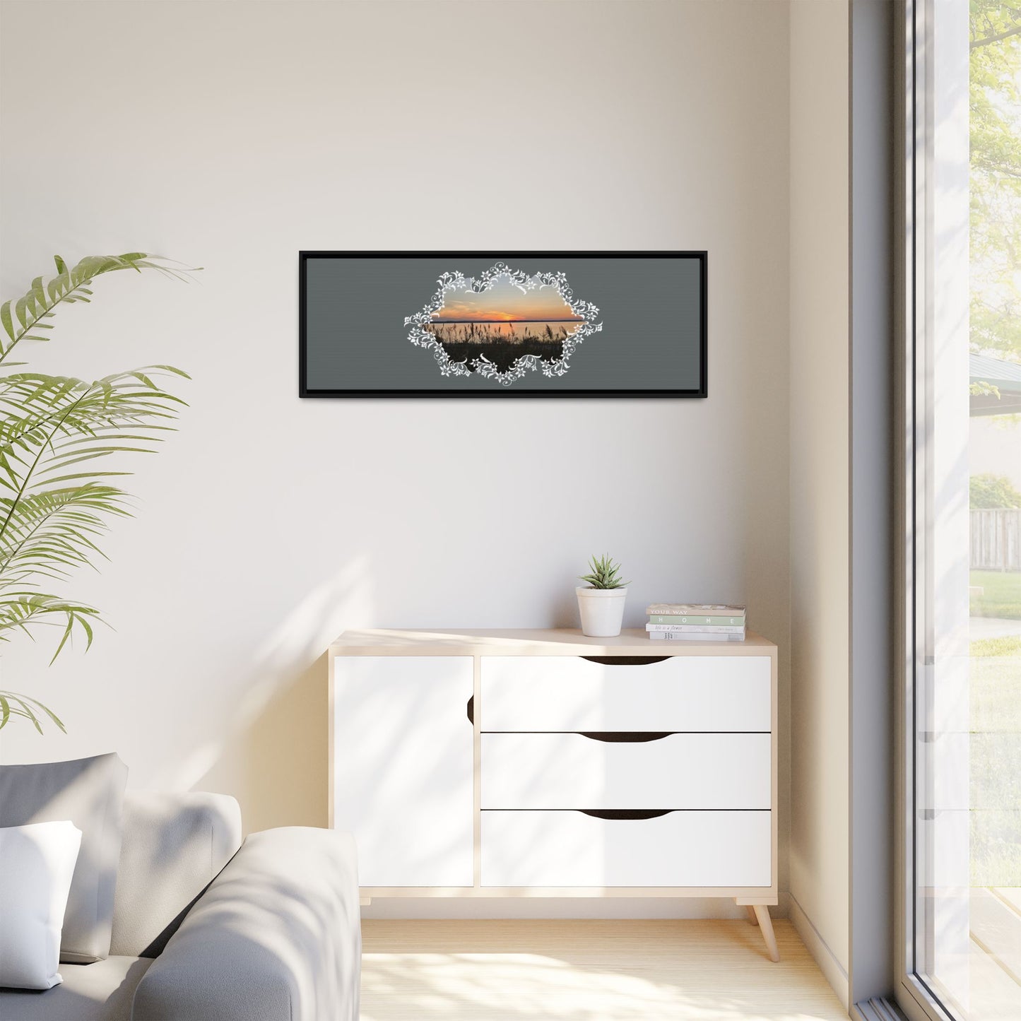 Wild Youth Framed Canvas Print