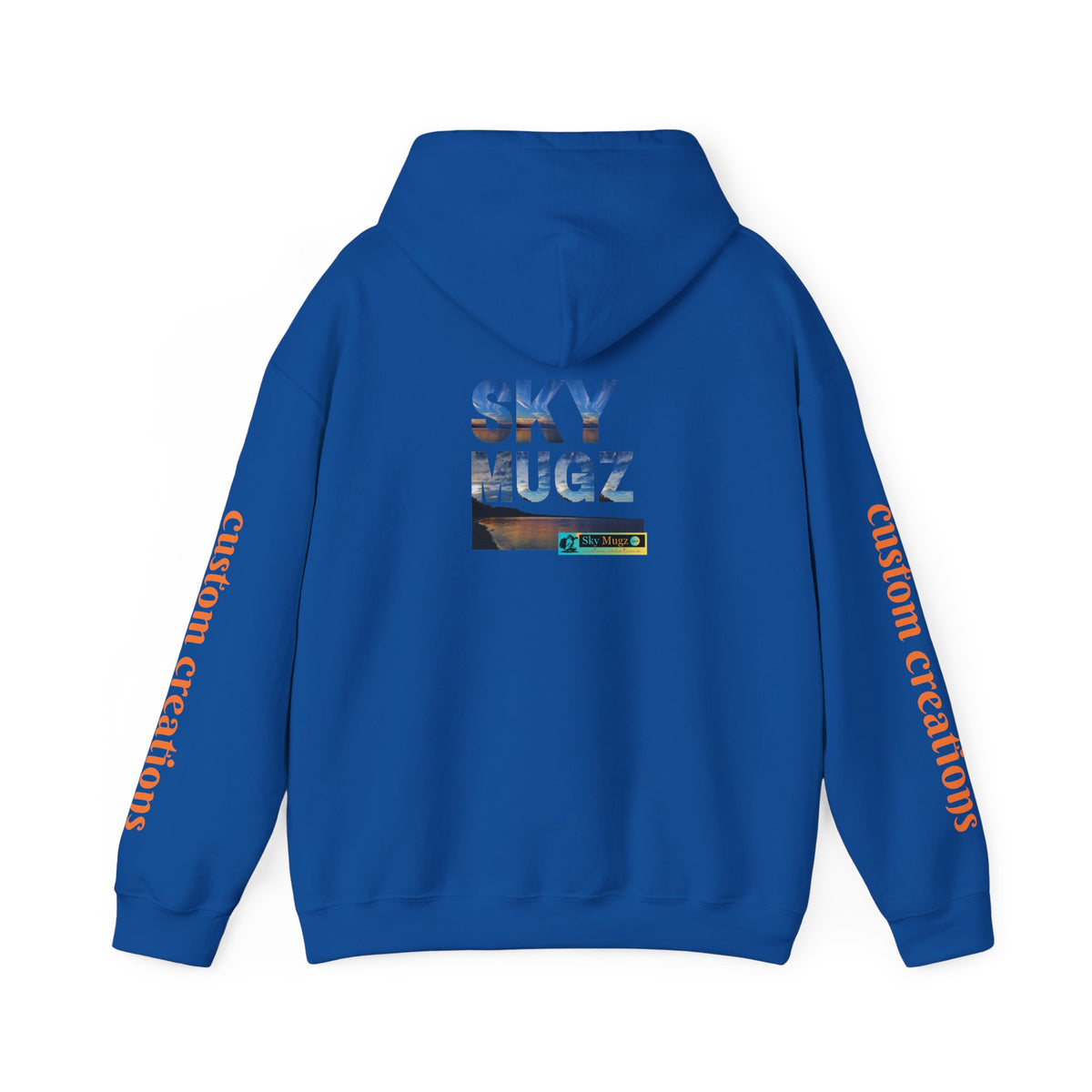 Cool Teal Deep Sea Graphic Hoodie
