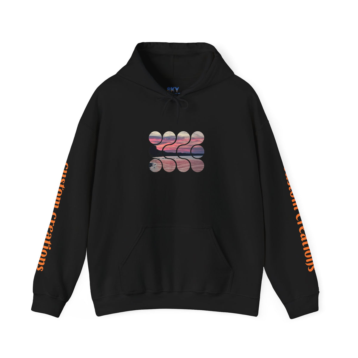 Retro Wave Graphic Hoodie