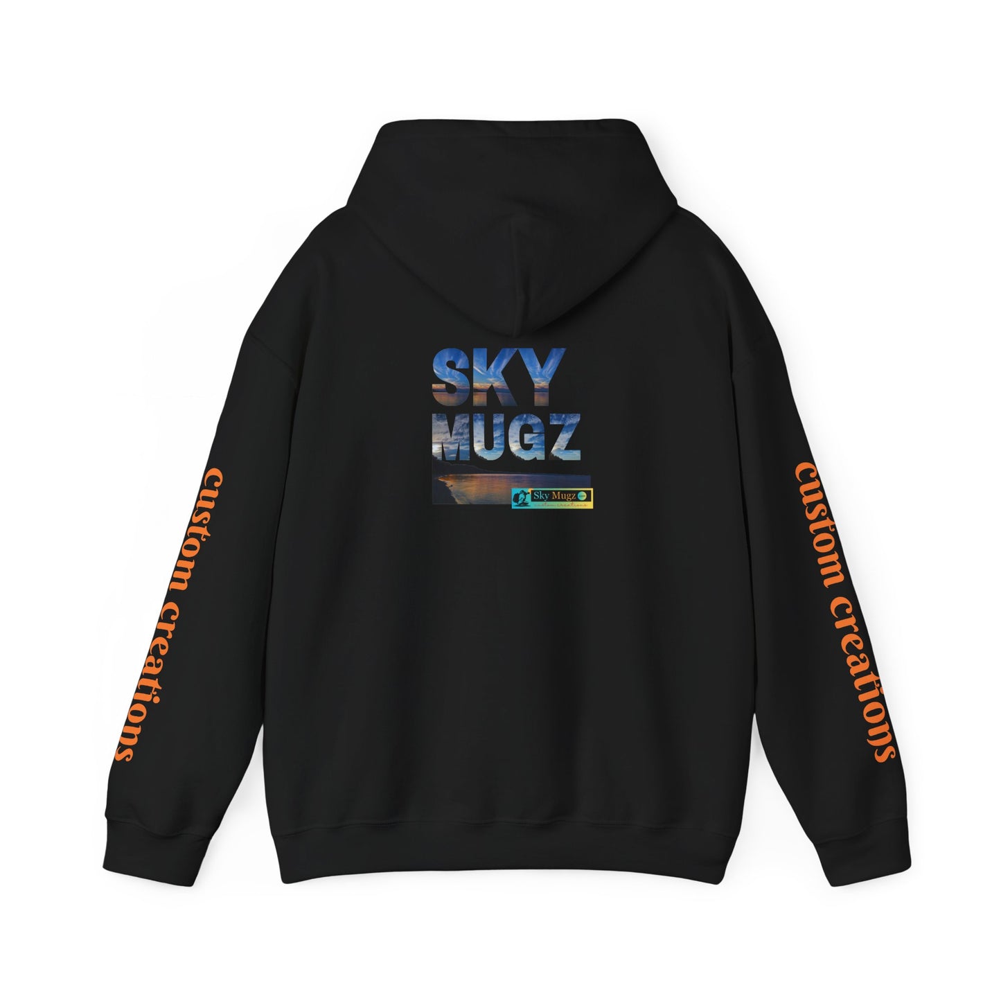 Cool Teal Deep Sea Graphic Hoodie