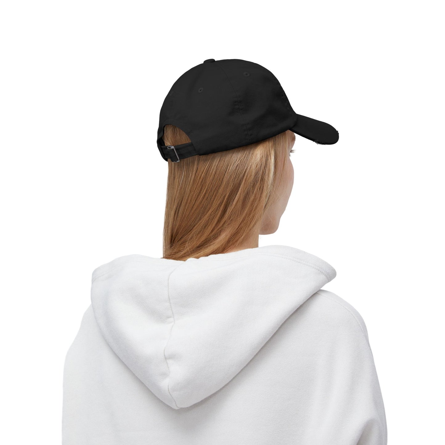 Distressed Sunset Cap — Vintage Solomons Chesapeake Panorama Dad Hat