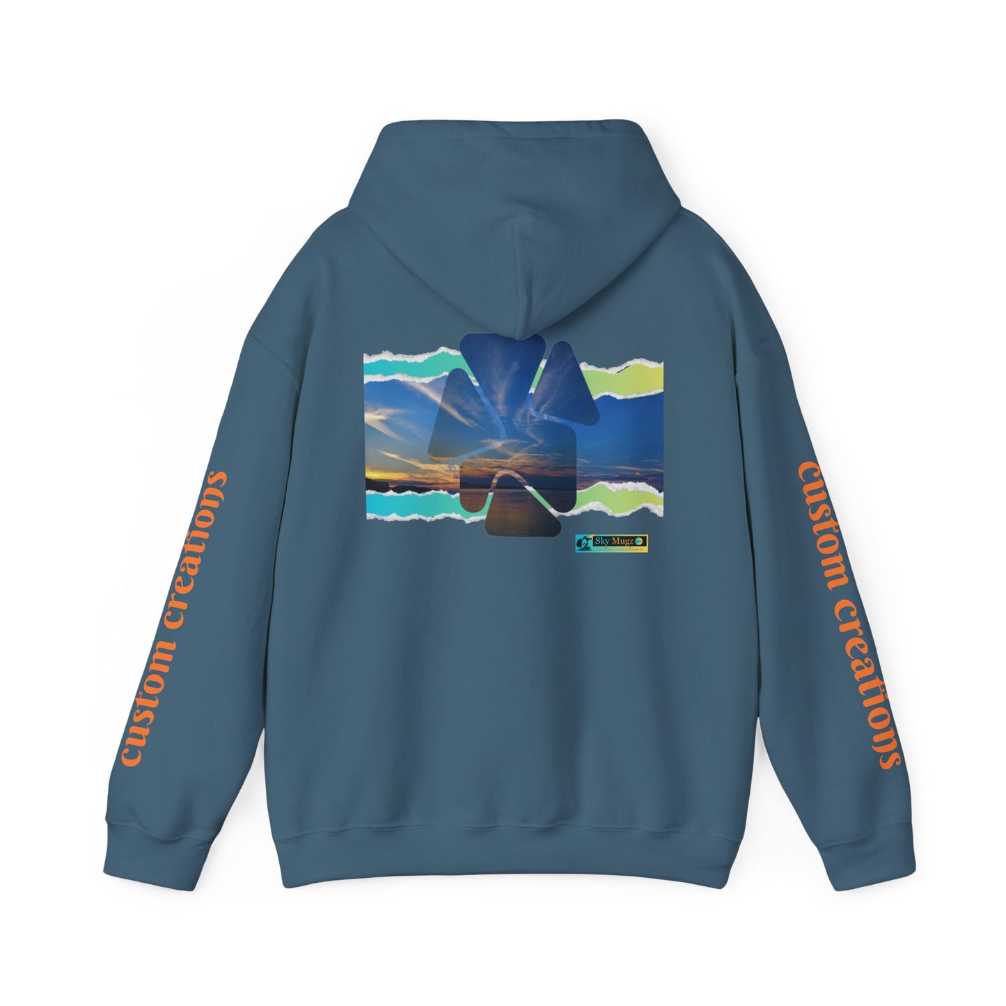 Retro Aztec Pyramid Graphic Hoodie