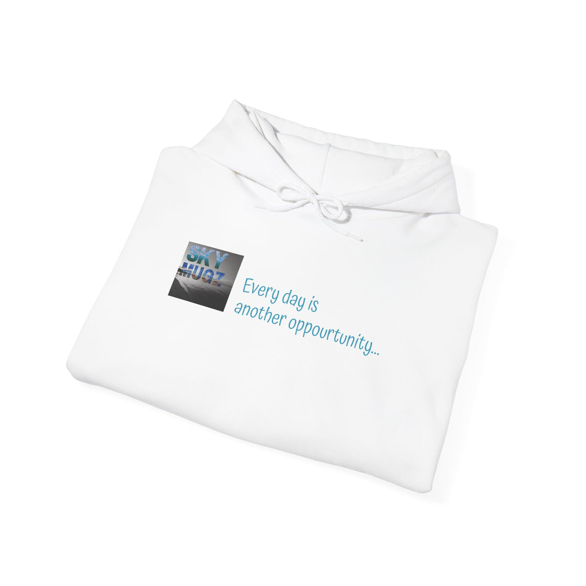 Painterly Sunset Over Water Graphic Hoodie